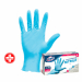 Guanti monouso in nitrile senza polvere. Latex free, preservano da possibili reazioni allergiche correlate alle proteine del lattice di gomma naturale. Di colore azzurro, ambidestri, con polsino rinforzato salva strappo ed antigoccia. I guanti Logex in Ni