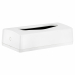 Dispenser murale per veline di carta. Dimensioni: 14x7x27cm.