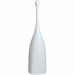 Portascopino da terra per WC in ABS bianco. Dimensioni h485xp120xl120mm