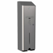 Distributore di assorbenti igienici da muro (con viti e tasselli inclusi) compatibile con la maggior parte degli assorbenti esterni femminili in acciaio inox Aisi 304 lucido, robusto ed anti-ruggine. Semplice da utilizzare e da rifornire e compatibile con