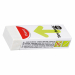 Gomma bianca in plastica. Pulizia Dust Free: un solo residuo dopo la cancellazione. Fascetta in cartoncino con pellicola in plastica. Dimensioni 60x21x12mm.