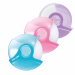 Gomma dotata di custodia rotativa che garantisce una protezione completa quando non utilizzata. Cancella in modo efficace e sostenibile. Priva di PVC e ftalati. Colori pastello assortiti.