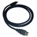 Cavo hdmi alta velocità, connettori dorati, versione 1.3b.compatibile full hd 1080p, 3d. Per segnale video. Lunghezza 1.5mt.