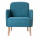 Poltrona dal design retrò! Struttura in legno di pino e sedile imbottito e rivestito in poliestere.  Ispirato allo stile scandinavo caldo e accogliente grazie alla seduta e ai braccioli imbottiti. Ideale per angoli conversazione, zone lettura o ristoro.
•