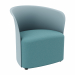 Poltrona club di nuova generazione! Struttura a guscio in PP e sedile imbottito e rivestito in tessuto 100% poliestere. Lo stile contemporaneo e il comfort  di seduta rendono la poltrona Crown ideale per le sale d'attesa, zone convesazione o ristoro. 
• D