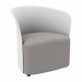 Poltrona club di nuova generazione! Struttura a guscio in PP e sedile imbottito e rivestito in tessuto 100% poliestere. Lo stile contemporaneo e il comfort  di seduta rendono la poltrona Crown ideale per le sale d'attesa, zone convesazione o ristoro. 
• D
