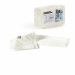 Panni monouso dotati di velcro, utilizzabili sia solo con acqua che impregnati di liquido pulente o disinfettante. Dimensioni: 42x13 cm. Materiali, velcro: polipropilene e polietilene; strato interno: polpa di cellulosa; parte pulente: viscosa, polietilen