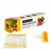 Sacchetti richiudibili per alimenti, adatti a  Frigo/Congelatore. Chiusura ermetica con doppia cerniera. Dimensioni: 21xh.21,5 - Small.