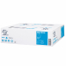 Asciugamano in pura cellulosa piegato a W. 2 veli di elevatissima qualità e ottimo grado di bianco. Dimensioni: L20,3cm x H32cm. Idoneo al contatto alimentare. Adatto a distributori per asciugamani a W.