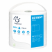 Asciugatutto industriale 400 strappi particolarmente utilizzato in ambito Ho.Re.Ca. Bobine da 400 strappi in pura cellulosa 2 veli finitura liscia. Diametro totale bobina: 25cm, altezza 23,4cm, lunghezza 152m. Strappi da 38x23,4cm. Idoneo al contatto alim