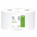 In pura cellulosa 2 veli microgoffrata. Adatta a distributori maxijumbo. °27cm h9,5cm - 811 strappi da 37x9,5cm. Prodotta con l'esclusiva tecnologia batp (biologic active tissue paper).