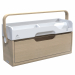 Dallo stile pratico e dall'estetica elegante, l'organizer Ergobox ti permetterà di lavorare dove preferisci, nelle migliori condizioni. Il suo design unico ed il suo mix di colori ispirano calma e relax. Sia a casa che in uffiico organizzare e trasportare