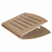 Poggiapiedi ergonomico e pratico con i suoi 2 lati utilizzabili;in legno naturale, dal design dalle linee pulite Leggero e pratico, puoi portarlo ovunque vuoi grazie alla sua maniglia integrata.
Misure: 35*45*13.5 cm .Inclinazione 15 gradi