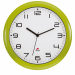 Orologio da parete con meccanismo silenzioso, alta precisione al quarzo. Vivace, colorato dall'ottima leggibilità. Lente di protezione in vetro. Funziona con una batteria stilo AA (non inclusa).
