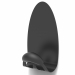 Facile da utilizzare: nessuna vite necessaria! Struttura in acciaio. Può essere utilizzato su tutte le superfici metalliche (armadietti,porte ecc. Portata massima 5 - 6kg. Dimensioni: L8 x P6,5 x H14,5cm. Colore: nero.