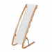 Portariviste da terra di design scandinavo. Elegante ed essenziale struttura realizzata in metallo e legno dotata di ampi scomparti dim. 24x32cm in ABS colore bianco. Incluso kit fissaggio per una facile montatura.