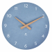 Orologi eleganti e di tendenza ideale per aree di ricevimento e uffici. Struttura in MDF colori soft con lancette in noce. Movimento al quarzo di alta precisione. Silenzioso. Funziona con una batteria AA (non inclusa). Dimensione Ø 30cm - spessore 5mm. Ga