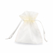 Confezione da 20 sacchetti in organza colorato, con cordoncino tono su tono.