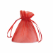 Confezione da 20 sacchetti in organza colorato, con cordoncino tono su tono.