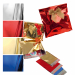 Buste in PPL Metal con patella e banda adesiva. Dimensioni: 25x40+5cm. Colore: rosso.