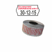 Rotolo da 1.000 etichette a onda 26x12mm con dicitura 