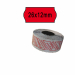Rotolo da 1.000 etichette a onda 26x12mm. Confezione 10 rotoli.