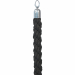 Cordone intrecciato spesso e resistente con moschettoni in acciaio lucido.Cordone 150cm Ø 4cm colore nero.
