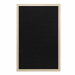 Lavagna con lettere. Realizzata con cornice in legno e superficie in feltro. Comprende lettere, numeri e simboli in acrilico. Kit per montaggio a parete incluso. Dimensioni Lavagna: 60x40x2cm. Peso 2,4kg