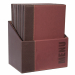 Scatola contenitore in similpelle con 20 porta menù a 4 linea Trendy (ad 1 inserto). Soluzione ideale per tenere i menù sempre in ordine e pronti all'uso! Dimensioni: 37 x 29 x 21cm. Può contenere fino a 10 inserti doppi per un totale di 40 facciate.