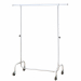 Stender cromato professionale portata fino a 50kg. Dotato di bracci allungabili che ne aumentano la capacità fino a 175cm. Ruote pivottanti. Dimensione L105-175 x P50 x H141-191cm.