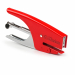 Struttura in acciaio cromato e verniciato.

Profondità cucitura: 46mm; 
Capacità di cucitura: max 15fg; 
Tipo di punto: chiuso
Capacità di ricarica: 200 punti; 
Punto utilizzato: 6/4
Colore: rosso