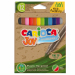 La nuova linea Eco Family Carioca® di prodotti realizzati in EcoAllene®, una materia plastica proveniente dal riciclo dei contenitori per bevande e alimenti in poliaccoppiati, utilizzati abitualmente nelle confezioni del latte e succhi di frutta. Il penna