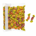 Caramelle Gelee confezionate singolarmente
busta 1kg (pz circa)
Ingredienti: zucchero, sciroppo di glucosio, succo di frutta (6%) (limone,  mandarino, fragola, mora), gelificante: pectina, acidificante: acido citrico, aromi, correttore d’acidità: citrato 
