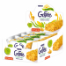 Barretta di croccanti fiocchi di mais, senza glutine. Golosa e leggera: solo il 9% di zuccheri, ricca di fibre. Solo aromi naturali e nessun colorante. Senza Olio di Palma
Ingredienti: mais (52,9%), sciroppo di glucosio, frutto-oligosaccaridi, umidificant