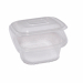 Contenitori in PP con coperchio incernierato. Ideale per cibi caldi, riscaldamento in microonde e conservazione in frigo e freezer. 
Modello: QC0-375 
Dimensioni Superiori esterne: 12x 12cm
Dimensioni Superiori interne:10x10cm
Fondp: 8,6 x 8,6cm
Altezz: 5