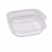 Contenitori in PP con coperchio incernierato. Ideale per cibi caldi, riscaldamento in microonde e conservazione in frigo e freezer. 
Modello:  QC2-750
Dimensioni superiori esterne: 18,5x18,5cm
Dimensioni superiori interne:16x16cm
Fondo:14,4x14,4cm
Altezza