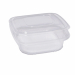 Contenitori in PP con coperchio incernierato. Ideale per cibi caldi, riscaldamento in microonde e conservazione in frigo e freezer. 
Modello:  QC2-1000
Dimensioni superiori esterne: 18,5x18,5cm 
Dimensioni superiori interne: 16x16cm
Fondo:13,7x13,7cm
Alte