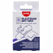 Scatola 40 cerotti trasparenti impermeabili in 4 misure:
20pz - 19x70mm
10pz - 24x70mm
05pz - 40x17mm
05pz - 3,8x3,8mm