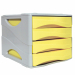 Cassettiera Keep Colour Pastel giallo Arda.