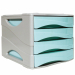 Cassettiera Keep Colour Pastel azzurro Arda.