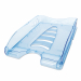 Vaschette impilabili in linea o a sbalzo. Adatte a contenere fino al formato 23x32cm. Dimensioni: 33,5x25,4x7cm.