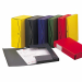 Scatole archivio Project F.to utile: 25x35cm. F.to esterno 26x36cm. Struttura in Simil-Presspan verniciato, spessore 1mm. Complete di etichetta adesiva per personalizzare il contenuto, applicabile a scelta sul fronte o sul dorso. Chiusura 1 bottone.