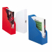 Portariviste serie Magazine Rack in polistirene antiurto in vari dorsi per capacitÓ standard. Forti e robusti, ideali per fascicoli, cataloghi e come archivio di transito. Dimensioni: 25x32cm - dorso 8cm.