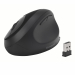 Mouse plug&play con ricevitore NanoWireless (20mt), 5 pulsanti con Avanti e Indietro e indicatore LED per batteria scarica. Il profilo con forma inclinata rispetto ai mouse tradiozionali favorisce l'allineamento del polso e del braccio e permette di tener