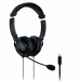 Suono stereo ad alta fedeltà tramite driver da 40 mm.
Archetto imbottito regolabile con cuscinetti auricolari in schiuma rivestiti con similpelle morbida per lunghe ore di utilizzo in tutta comodità.
Microfono con braccio flessibile con rotazione fino a 2