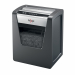 Il potere di distruggere di più! Rexel momentum X415 distrugge fino a 15 fogli per volta con un ciclo di lavoro continuo di 120 minuti. Livello di sicurezza P4 con taglio a frammenti da 4x40 mm. Silenzioso, con pulsanti di controllo a sfioramento semplici