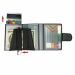 Portafoglio/portacard abbinato safer protezione rfid per carte contactless.