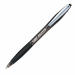 Fusto trasparente con inchiostro visibile. Impugnatura in gomma. Clip in metallo. Pulsante e grip nello stesso colore dell'inchiostro.
Punta 1,0mm. Colore: nero.
Confezione 12 pezzi.