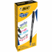 Penna gel cancellabile con tecnologia termosensibile. Fusto traslucido decorato con grip in gomma. Punta conica con tratto medio. Ricaricabile con refill GeloCity Illusion. 
Punta 0,7mm. Colore: nero.