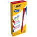 Penna gel cancellabile con tecnologia termosensibile. Fusto traslucido decorato con grip in gomma. Punta conica con tratto medio. Ricaricabile con refill GeloCity Illusion. 
Punta 0,7mm. Colore: rosso.